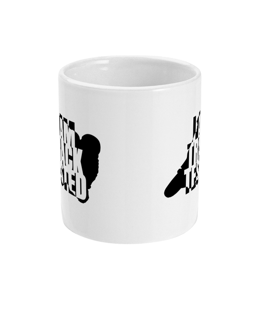 I Am Track Tested 11oz Mug - ride code apparel