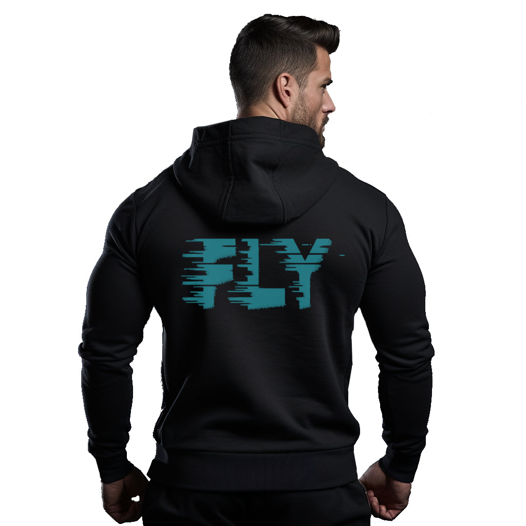 Fly Hoodie for bikers by ride code