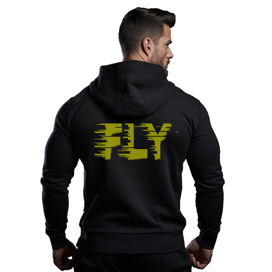 Fly Hoodie for bikers by ride code
