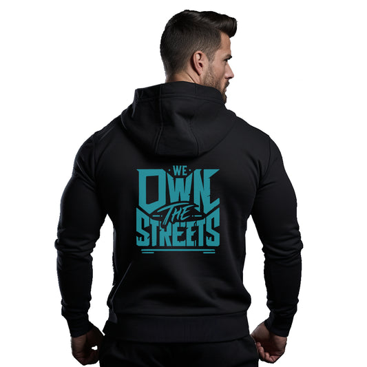 we own the streets Hoodie for bikers by ride code