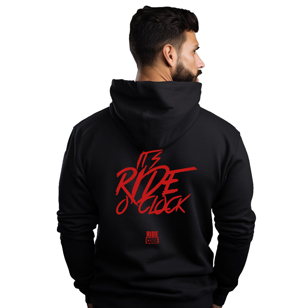 It's Ride o' Clock Zwarte Hoodie