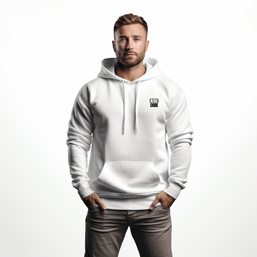 Kawasaki We Set The Pace White Hoodie