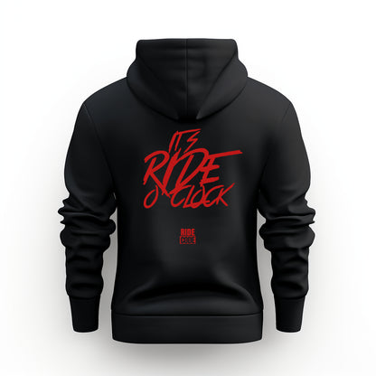 It's Ride o' Clock Zwarte Hoodie