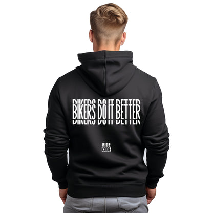 Bikers Do It Better Black Hoodie