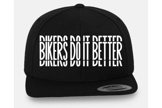 Bikers Do It Better Flat Snapback cap by RIDE CODE