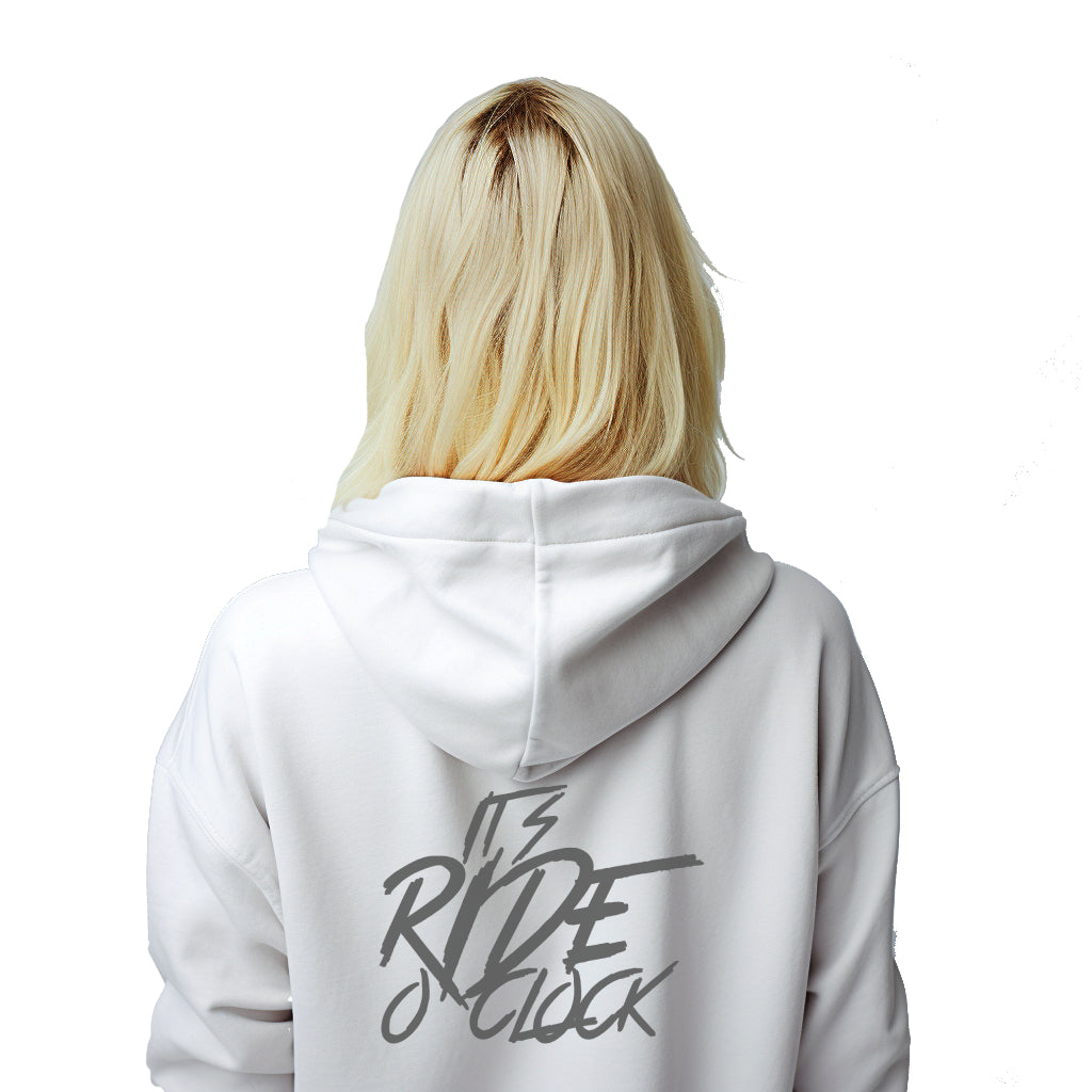 It's Ride o' Clock Witte Hoodie