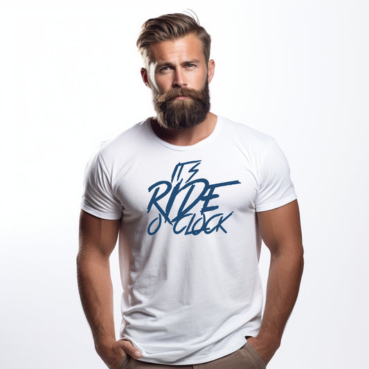 It's Ride o' Clock White T-shirt