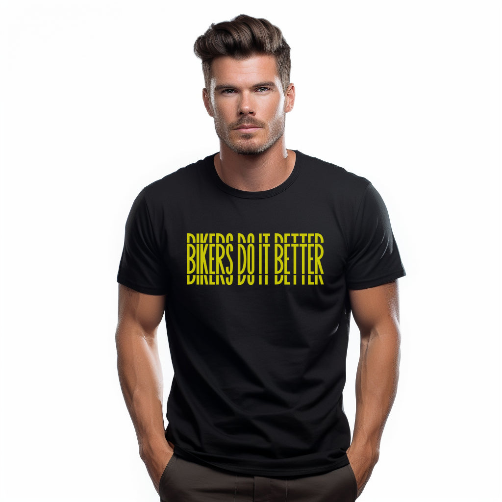 Bikers Do it Better Zwart T-shirt