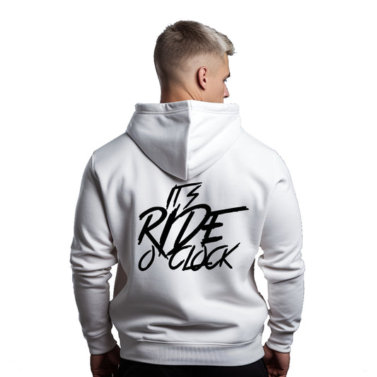 It's Ride o' Clock Witte Hoodie