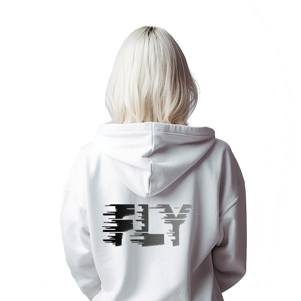 Fly White Hoodie