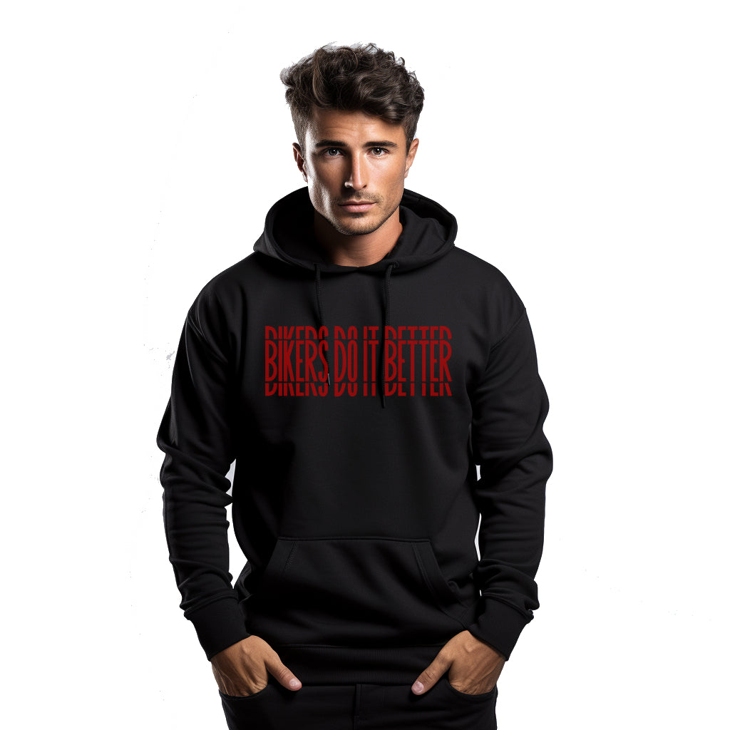 Bikers Do It Better Black Hoodie