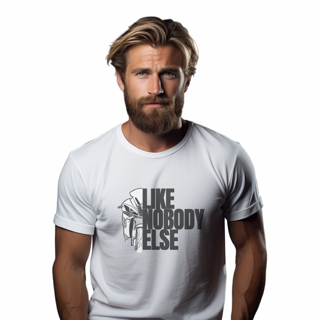 Yamaha R6 Like Nobody Else Weißes T-Shirt