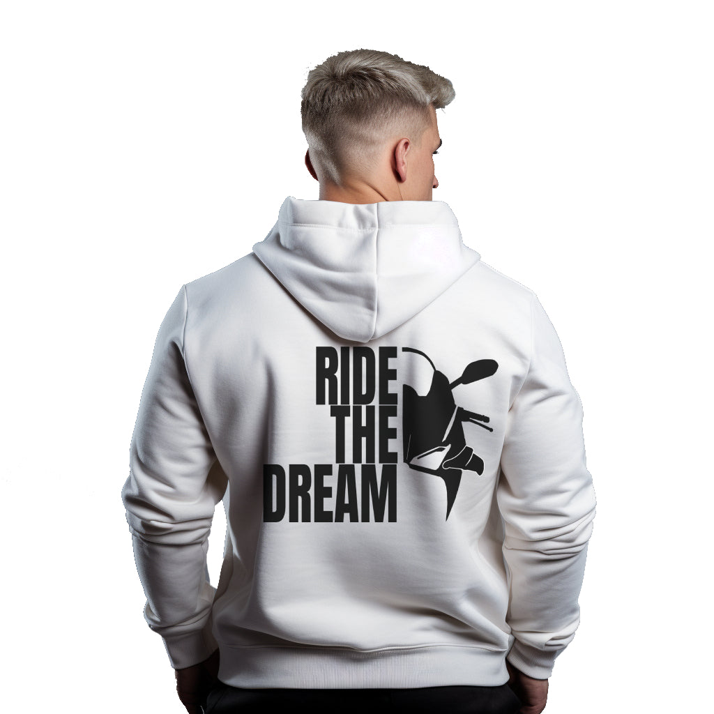 Ducati Ride The Dream White Hoodie