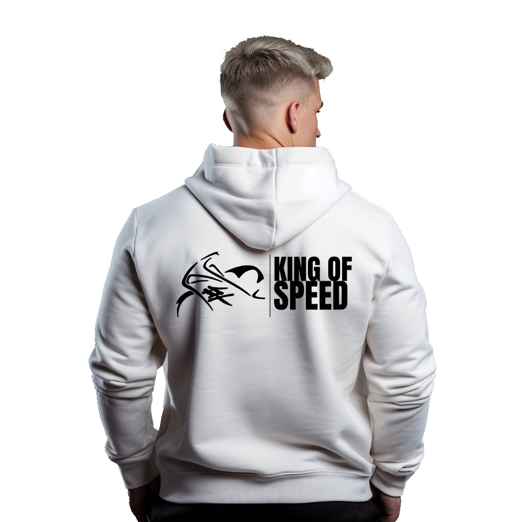 Hayabusa King of Speed ​​Weißer Kapuzenpullover