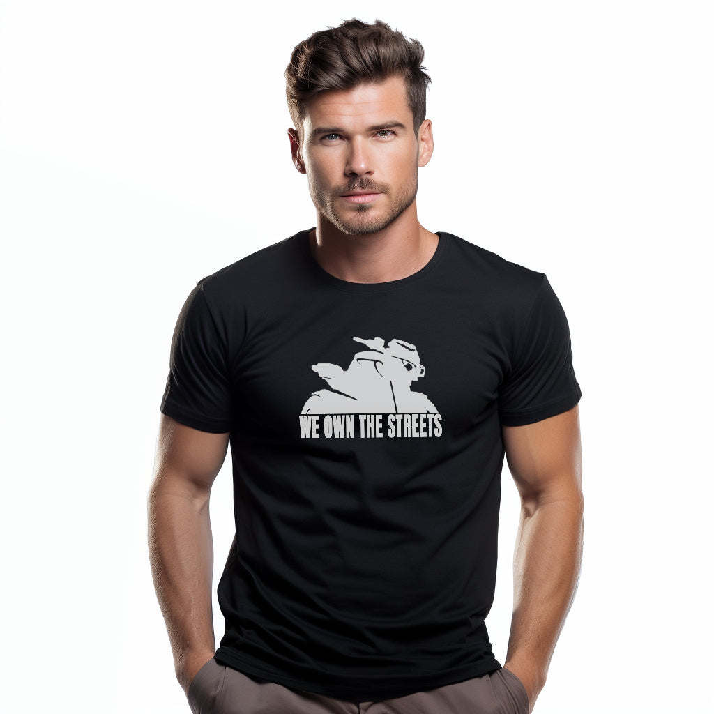 Yamaha MT07 We Own The Streets Zwart Tshirt