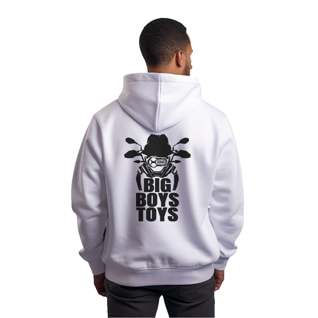 GS Big Boys Toys White Hoodie