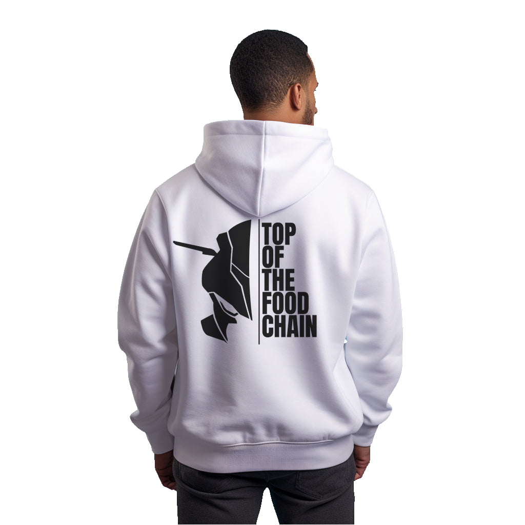 S1000RR GEN 4 Top of Food Chain White Hoodie