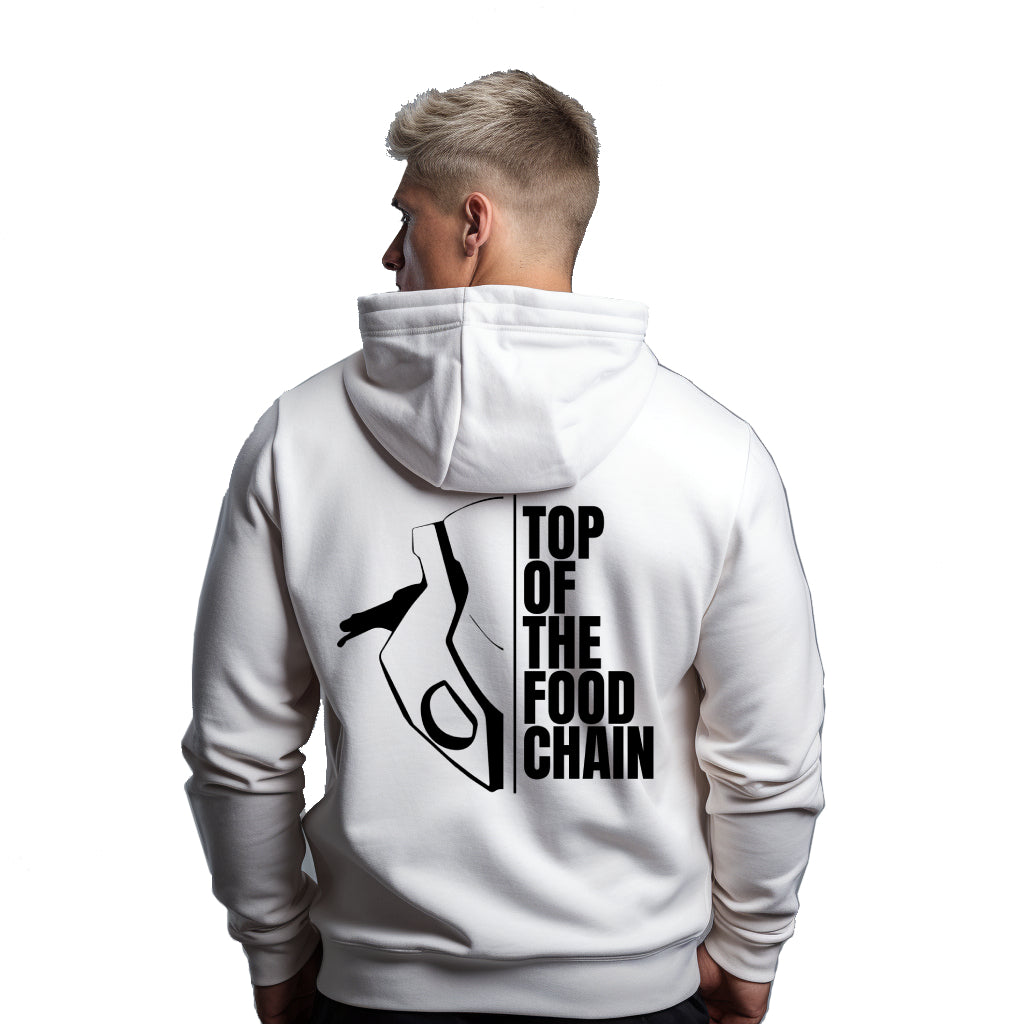 S1000RR GEN 1 & 2 Top of Food Chain White Hoodie