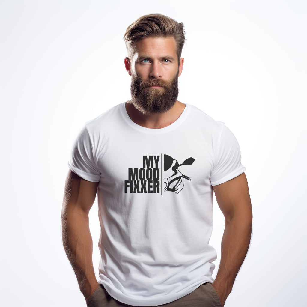 GSXR My Mood Fixer White Tshirt