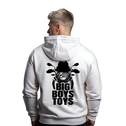 GS Big Boys Toys White Hoodie