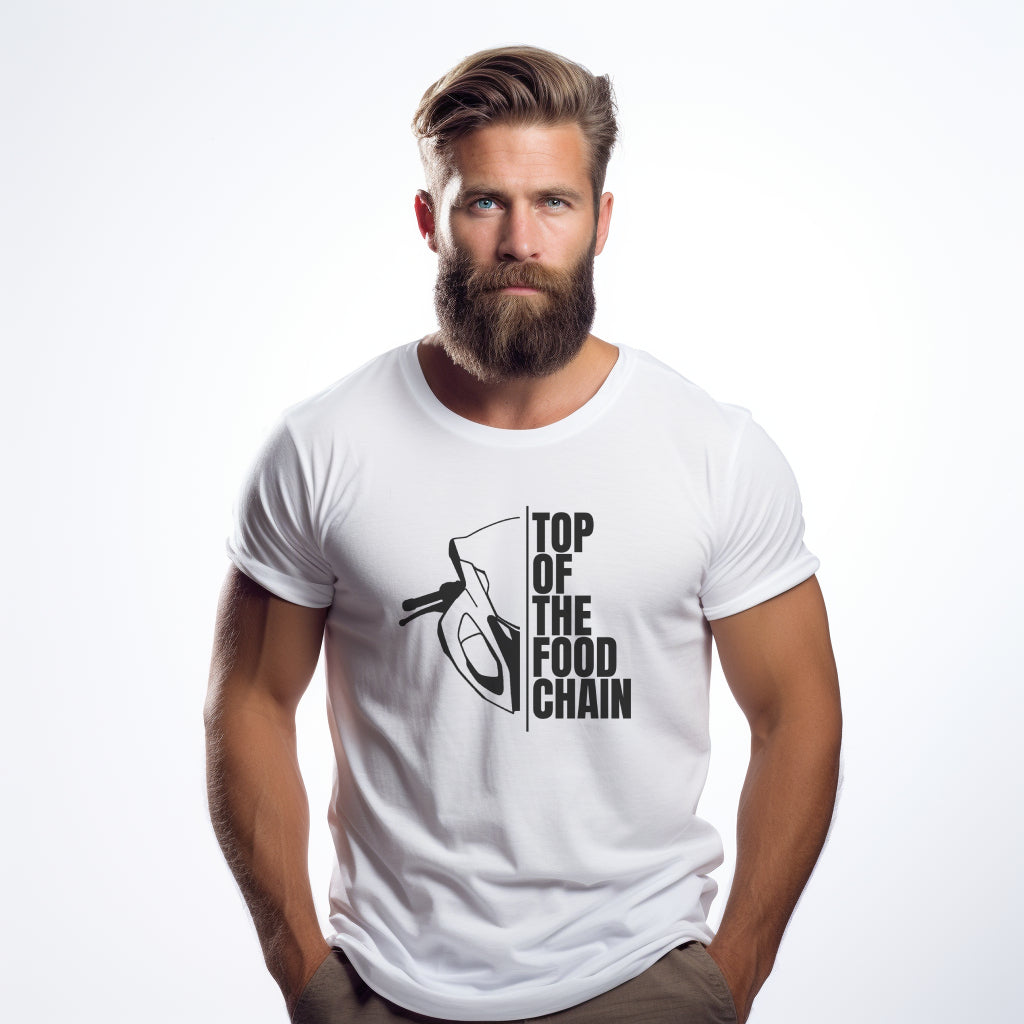 S1000RR GEN 3 Top of Food Chain Weißes T-Shirt