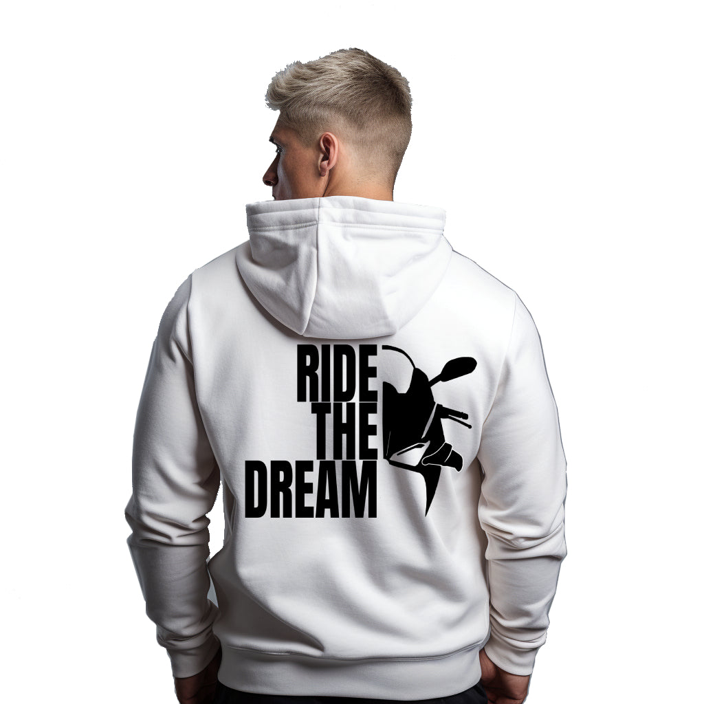 Ducati Ride The Dream White Hoodie