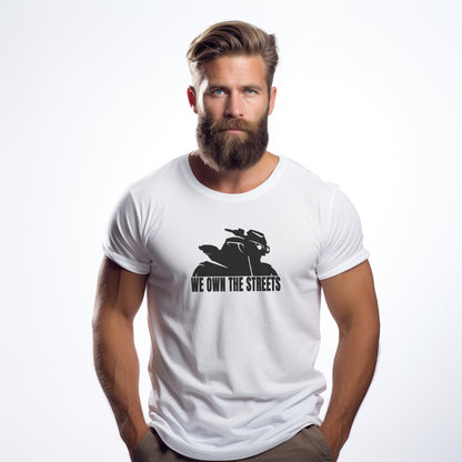 Yamaha MT We Own The Streets Weißes T-Shirt