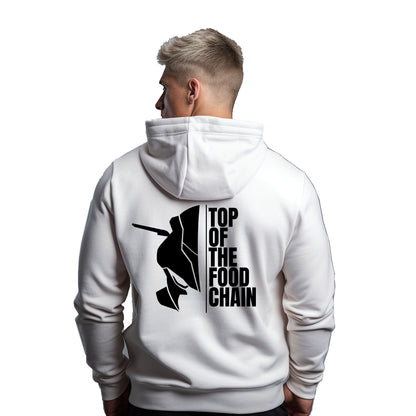 S1000RR GEN 4 Top of Food Chain White Hoodie