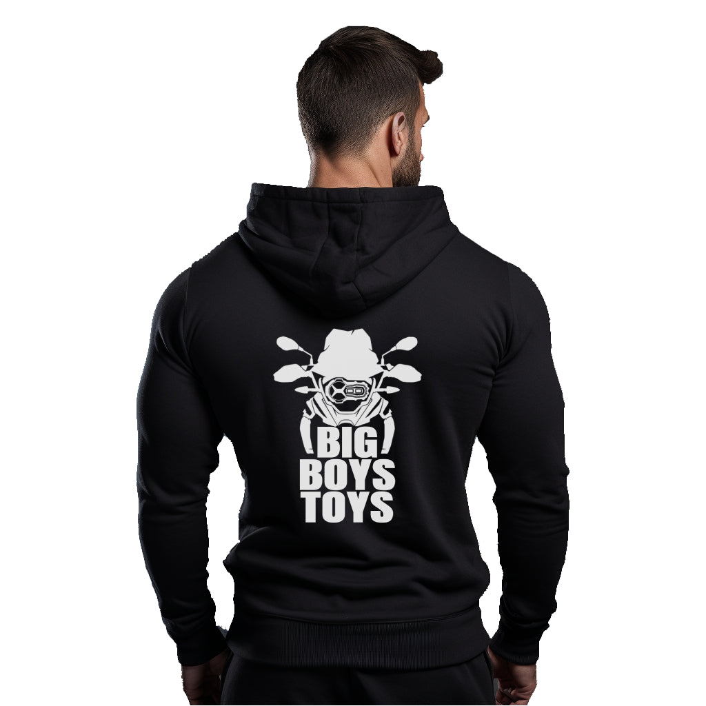 GS Big Boys Toys Schwarzer Kapuzenpullover