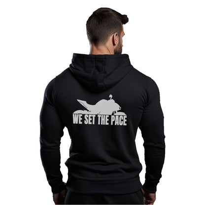 Kawasaki We Set The Pace Black Hoodie