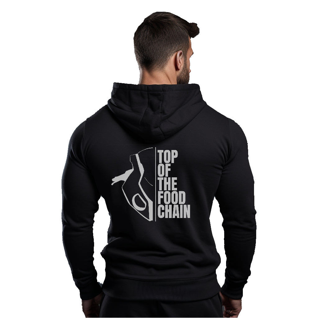 S1000RR GEN 1 & 2 Top of Food Chain Zwarte Hoodie