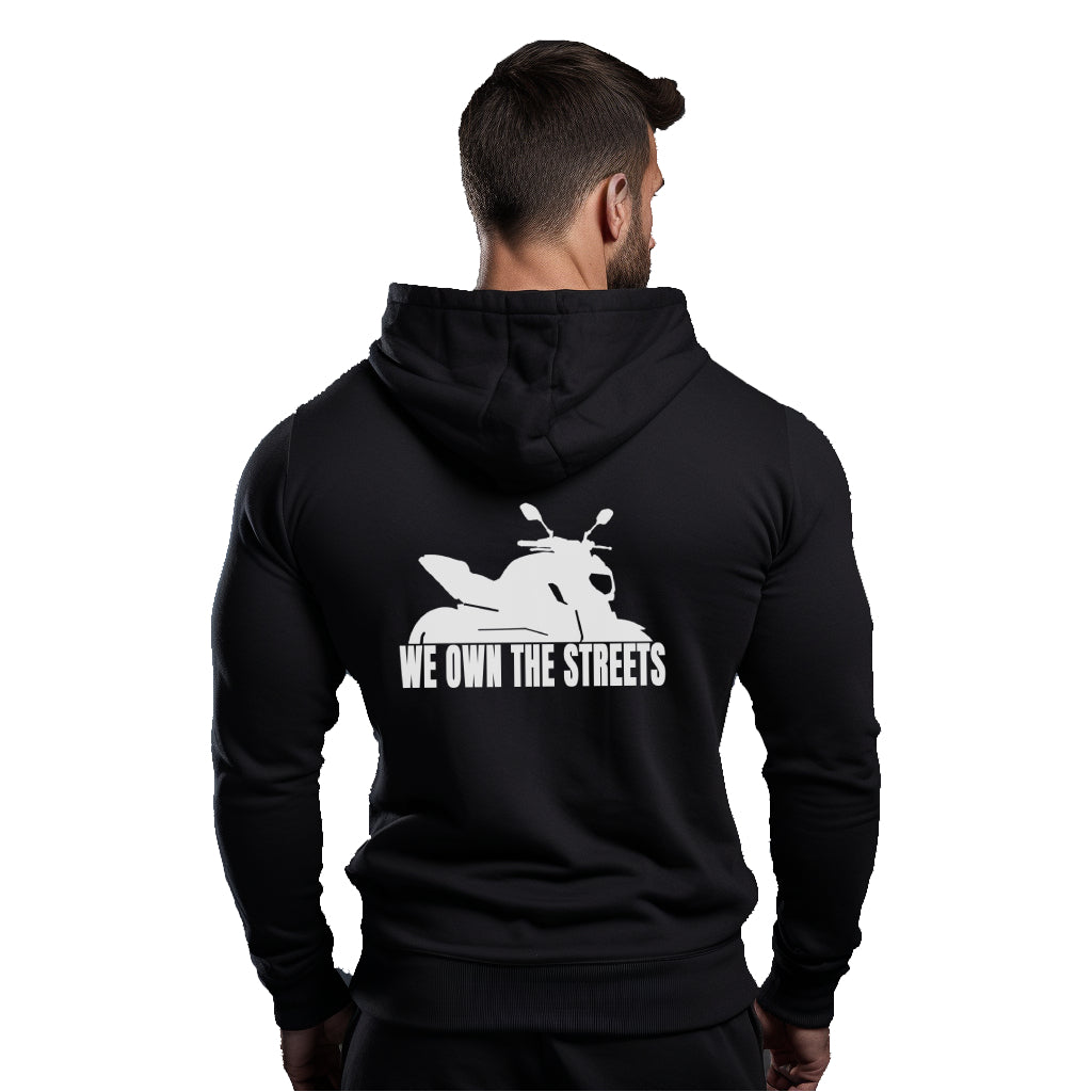 Yamaha MT07 We Own The Streets Zwart Hoodie