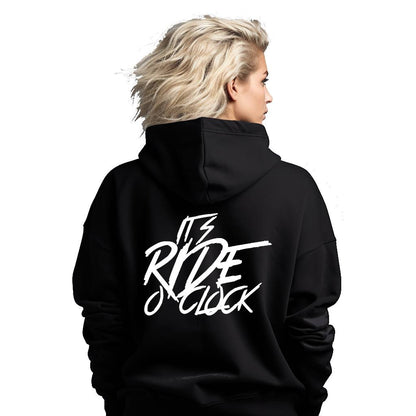 It's Ride o' Clock Black Hoodie