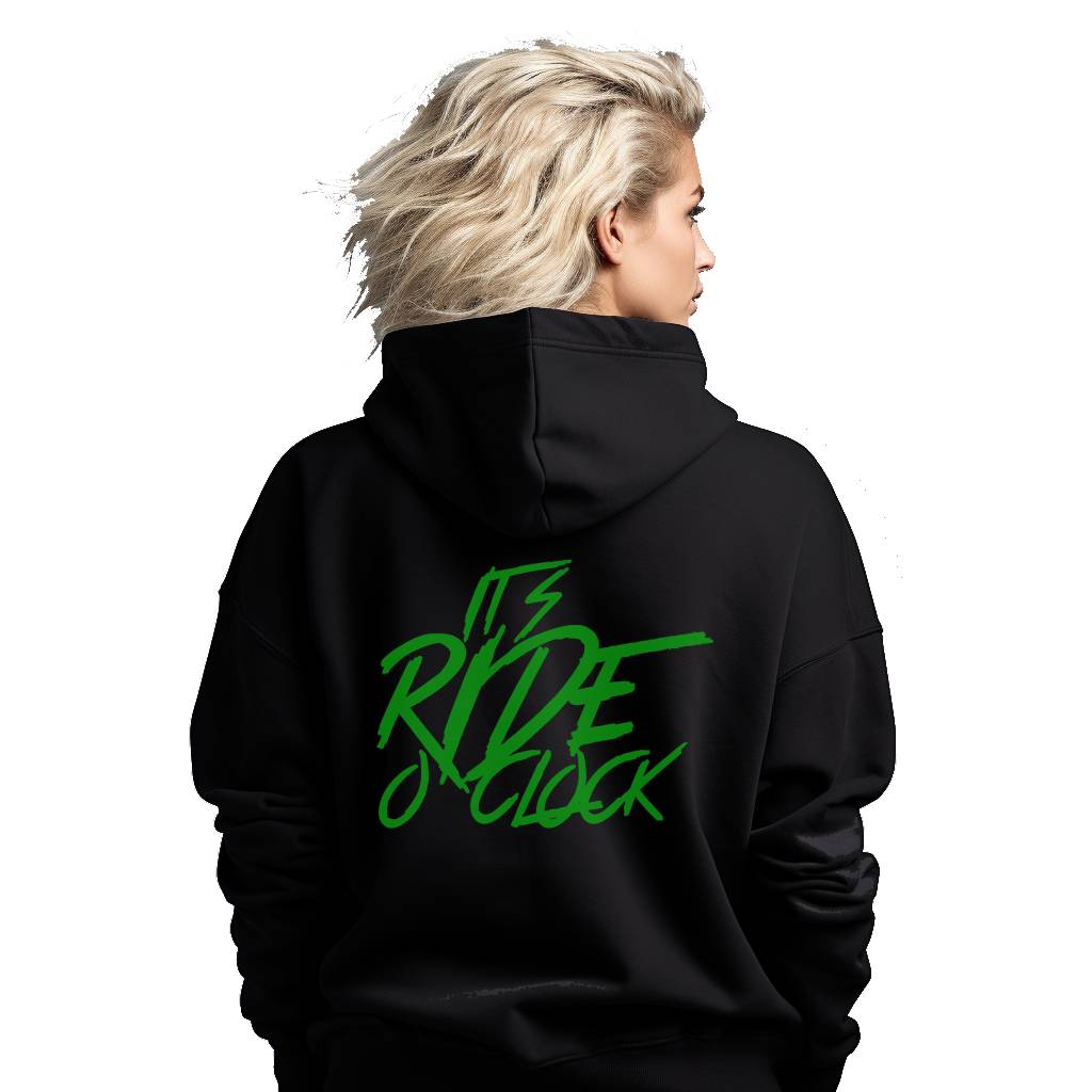 It's Ride o' Clock Black Hoodie