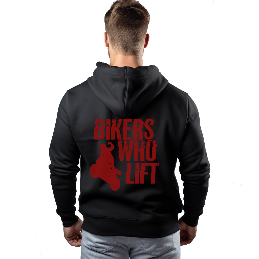 Bikers Who Lift Zwarte Hoodie