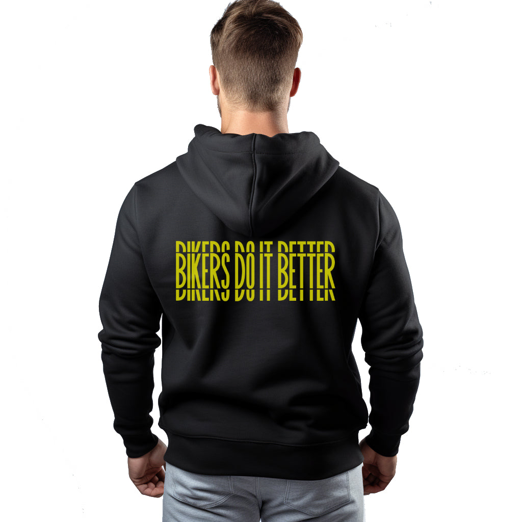 Bikers Do It Better zwarte hoodie