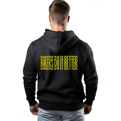 Bikers Do It Better zwarte hoodie