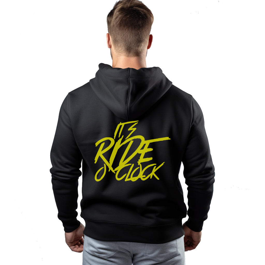 It's Ride o' Clock Black Hoodie