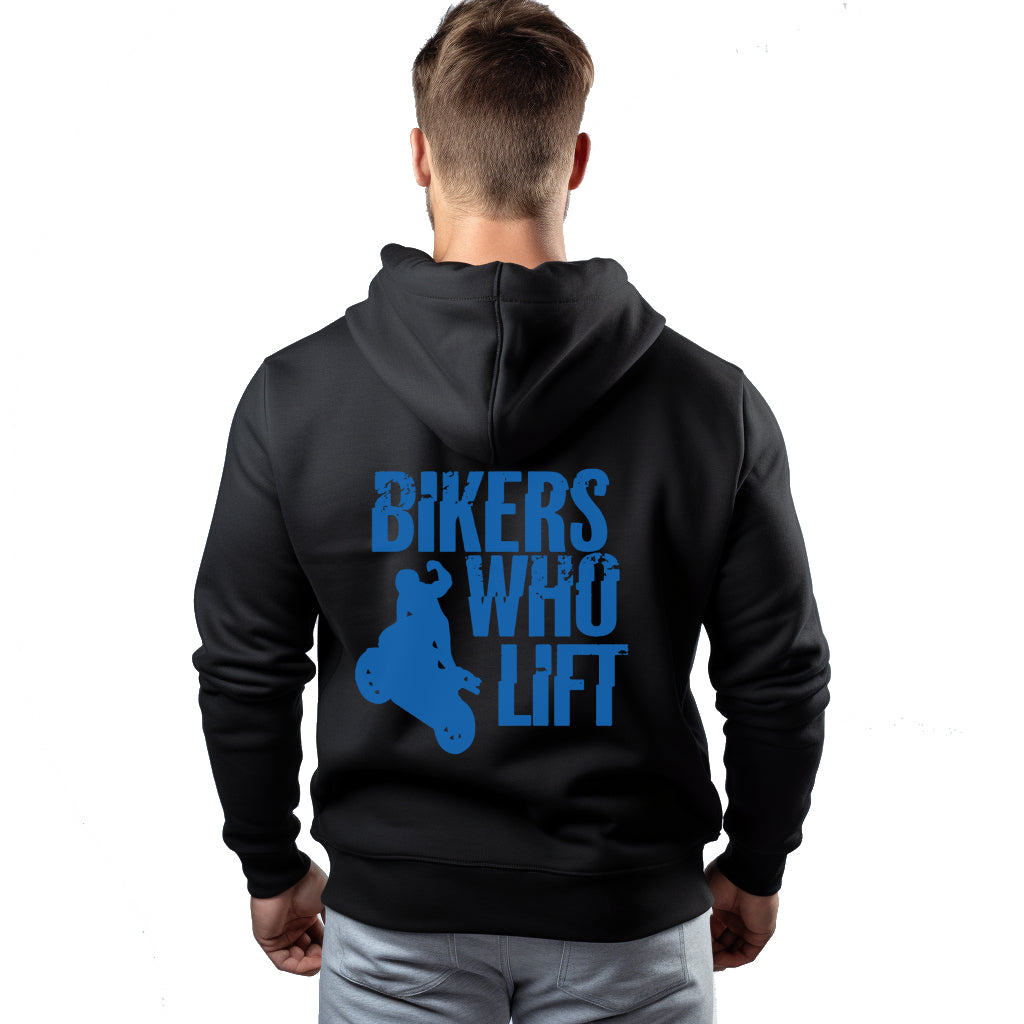 Bikers Who Lift Black Hoodie