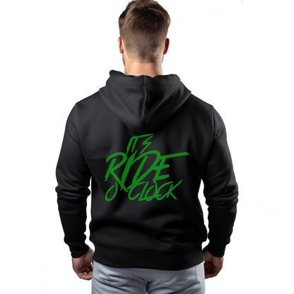 It's Ride o' Clock Black Hoodie