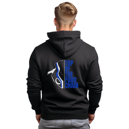 S1000RR GEN 1 & 2 Top of Food Chain Zwarte Hoodie