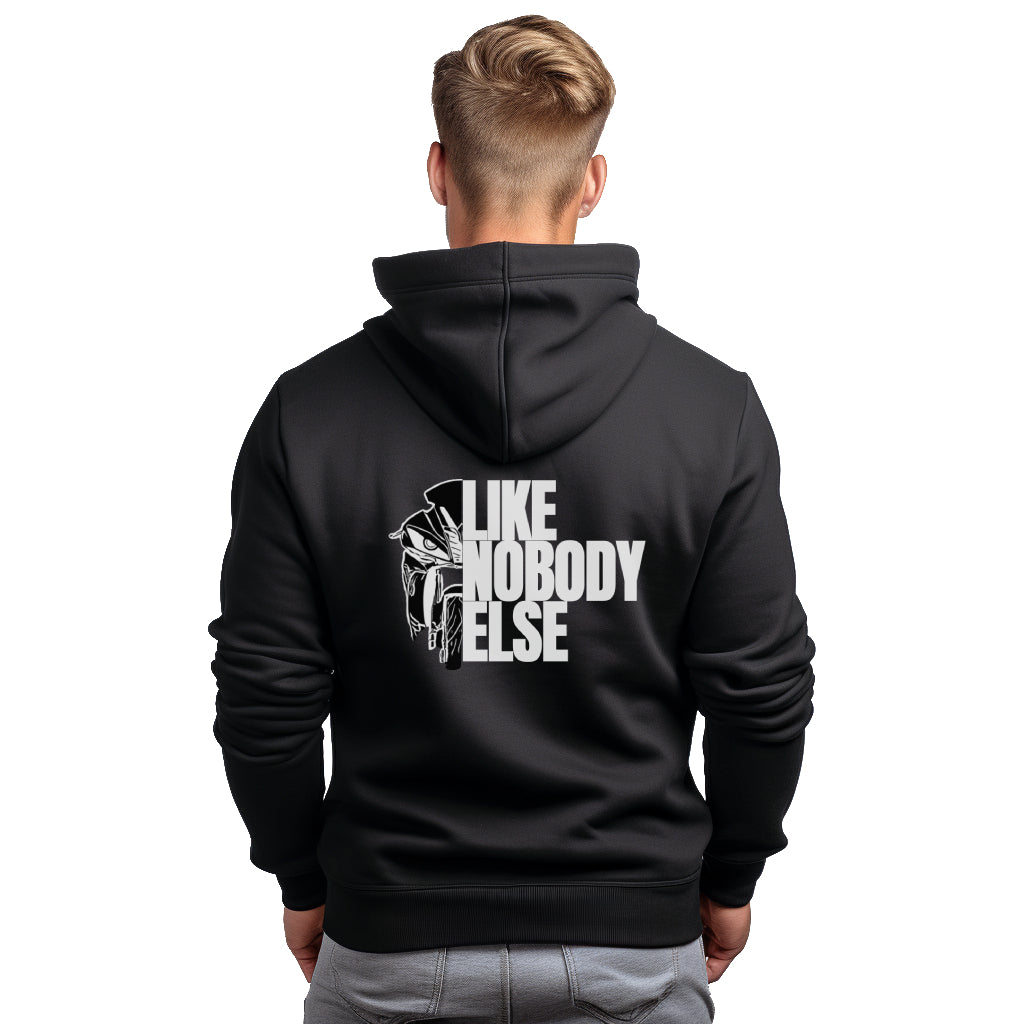 Yamaha R6 LIKE NOBODY ELSE Zwart Hoodie