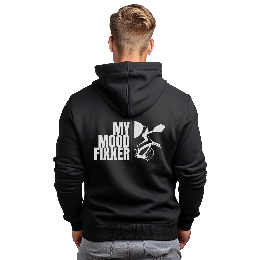 GSXR My Mood Fixer Zwart Hoodie