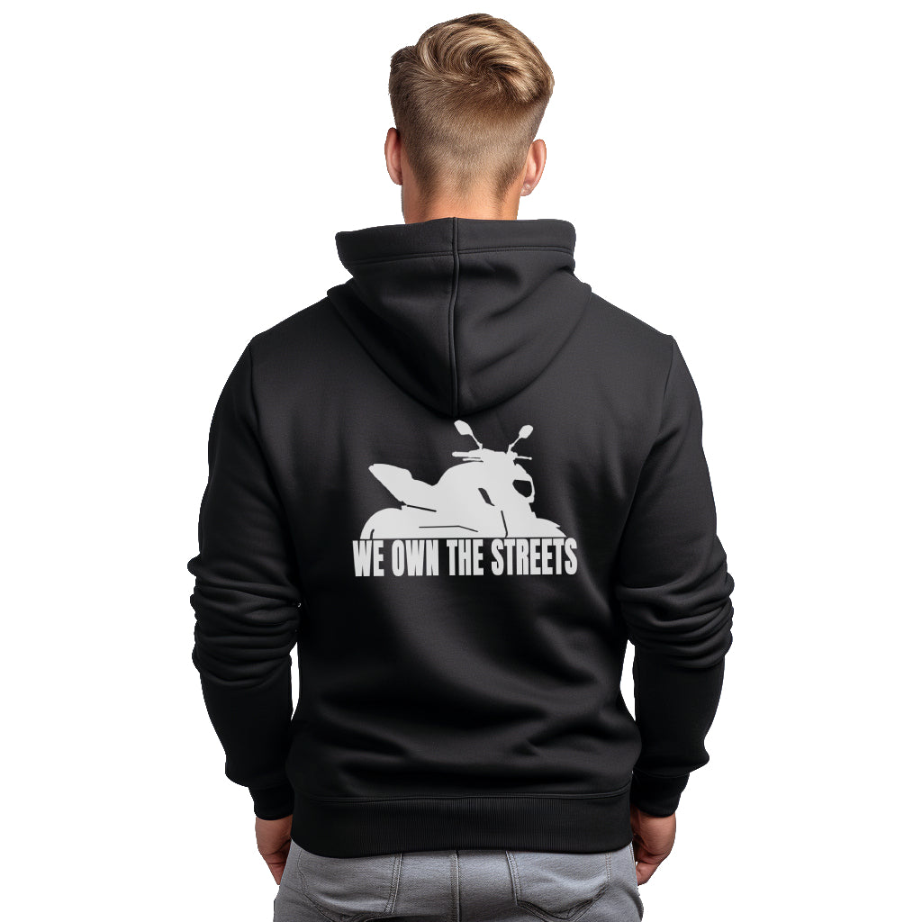 Yamaha MT07 We Own The Streets Zwart Hoodie