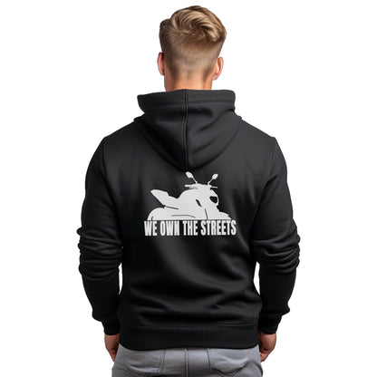 Yamaha MT07 We Own The Streets Black Hoodie