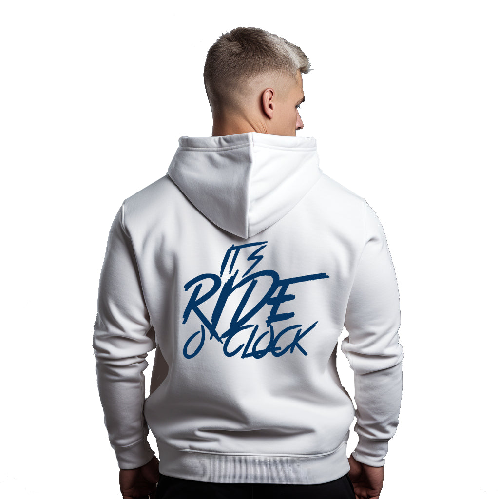 It's Ride o' Clock Witte Hoodie