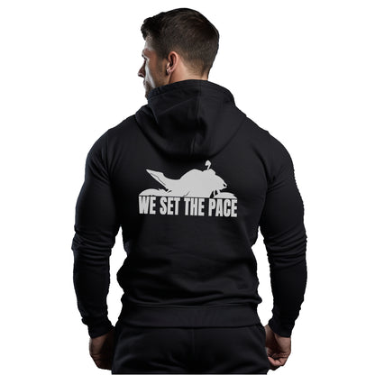 Kawasaki We Set The Pace Black Hoodie