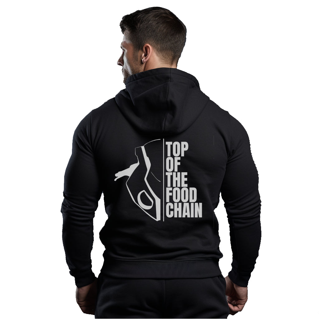 S1000RR GEN 1 & 2 Top of Food Chain Zwarte Hoodie