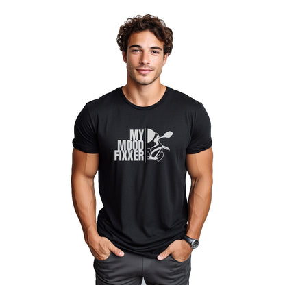 GSXR My Mood Fixer Schwarzes T-Shirt