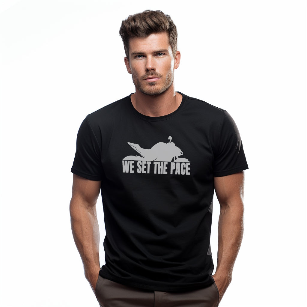 Kawasaki We Set The Pace Zwart Tshirt